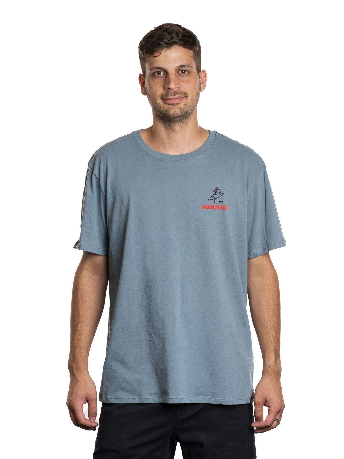 Polera Andesgear Hombre Cordillera A Mar Azul-0