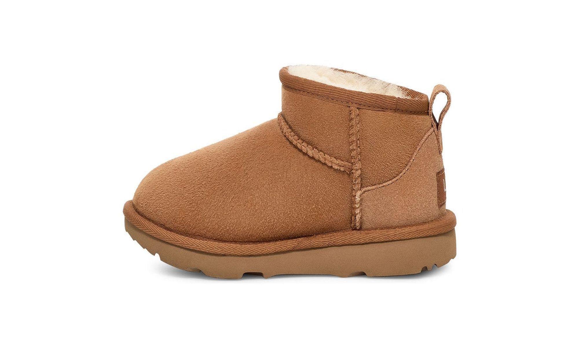 Bota Kids Ugg Classic Ultra Mini Café-2