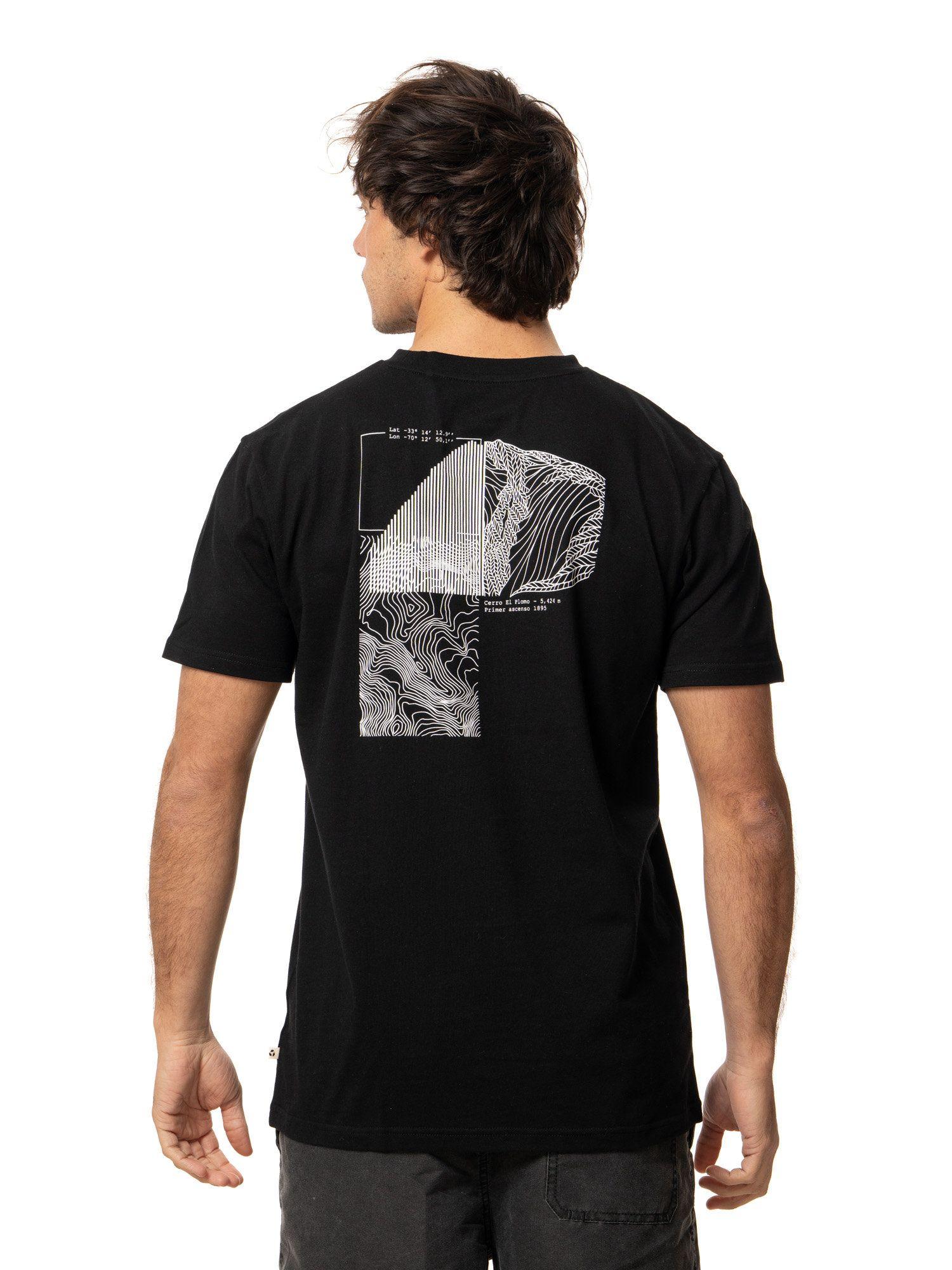 Polera Kivül Hombre Plomo Negro-2