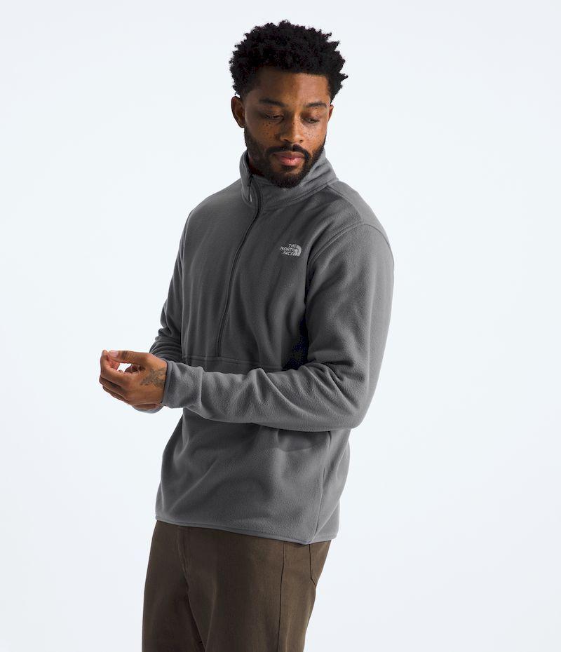Polar The North Face Hombre Glacier 45689 Zip Gris-2