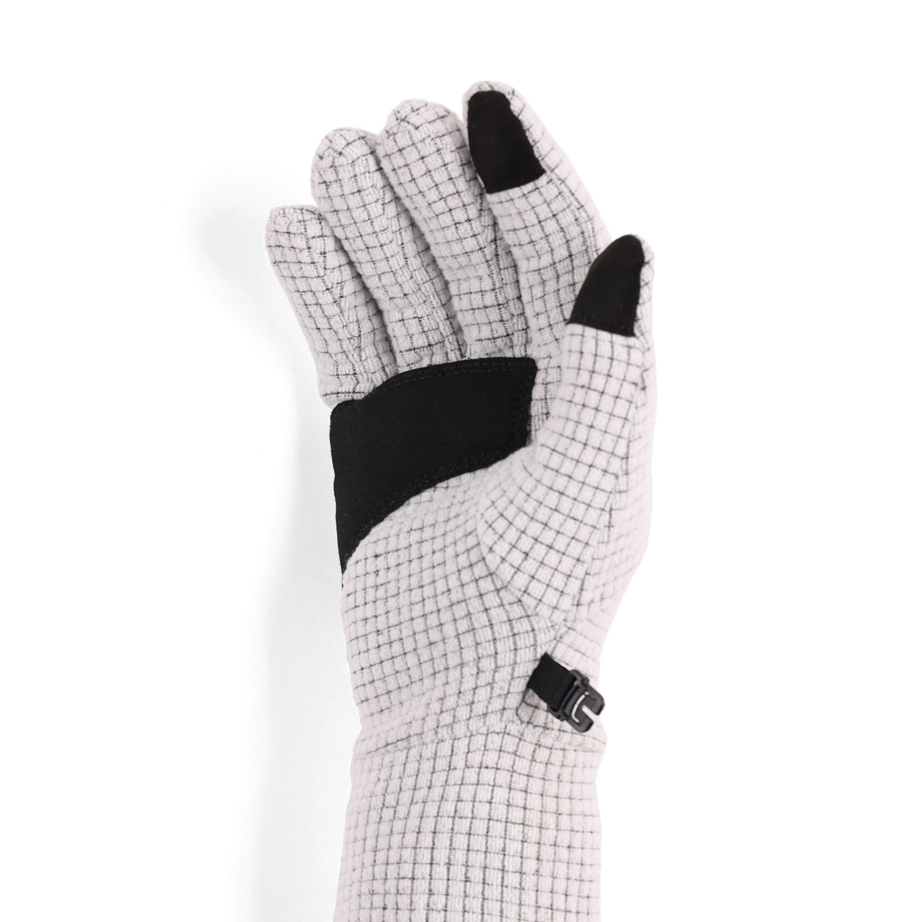 Guantes Outdoor Research Mujer Trail Mix Blanco-1