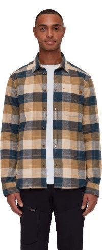 Camisa Mammut Hombre Trovat Longsleeve Marrón-0