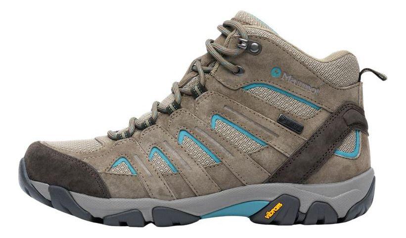 Zapato Marmot Mujer Kielder Mid Mid Gris-0