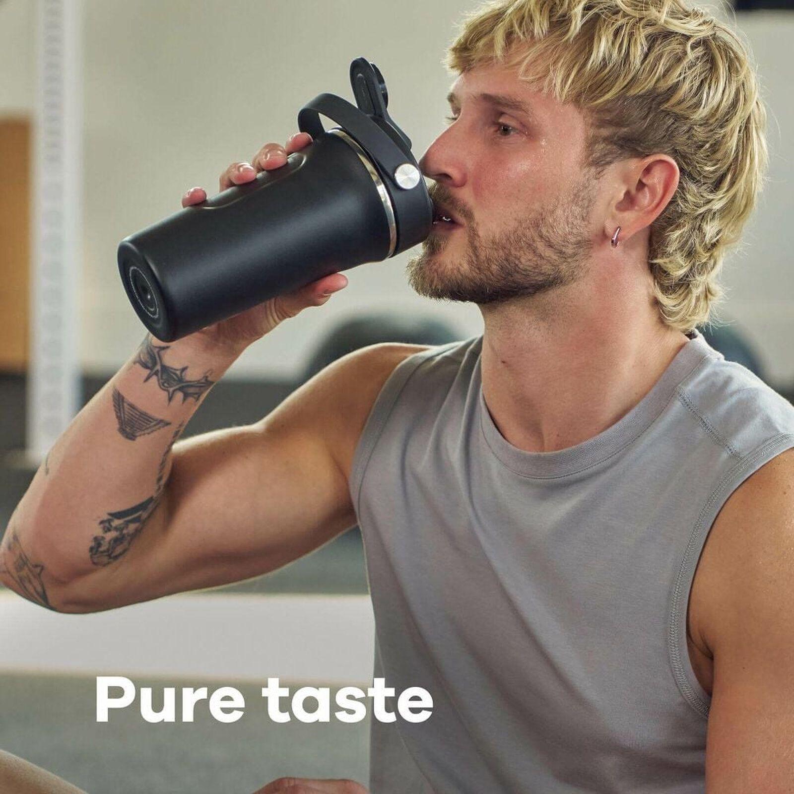 Botella Hydroflask Shaker Insulada 710Ml Verde-3