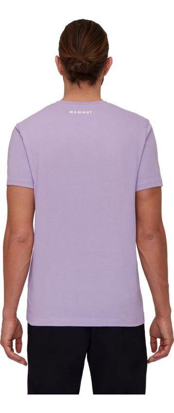 Polera Mammut Hombre Core T-shirt Logo Morado-1