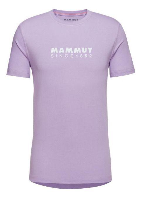 Polera Mammut Hombre Core T-shirt Logo Morado-3