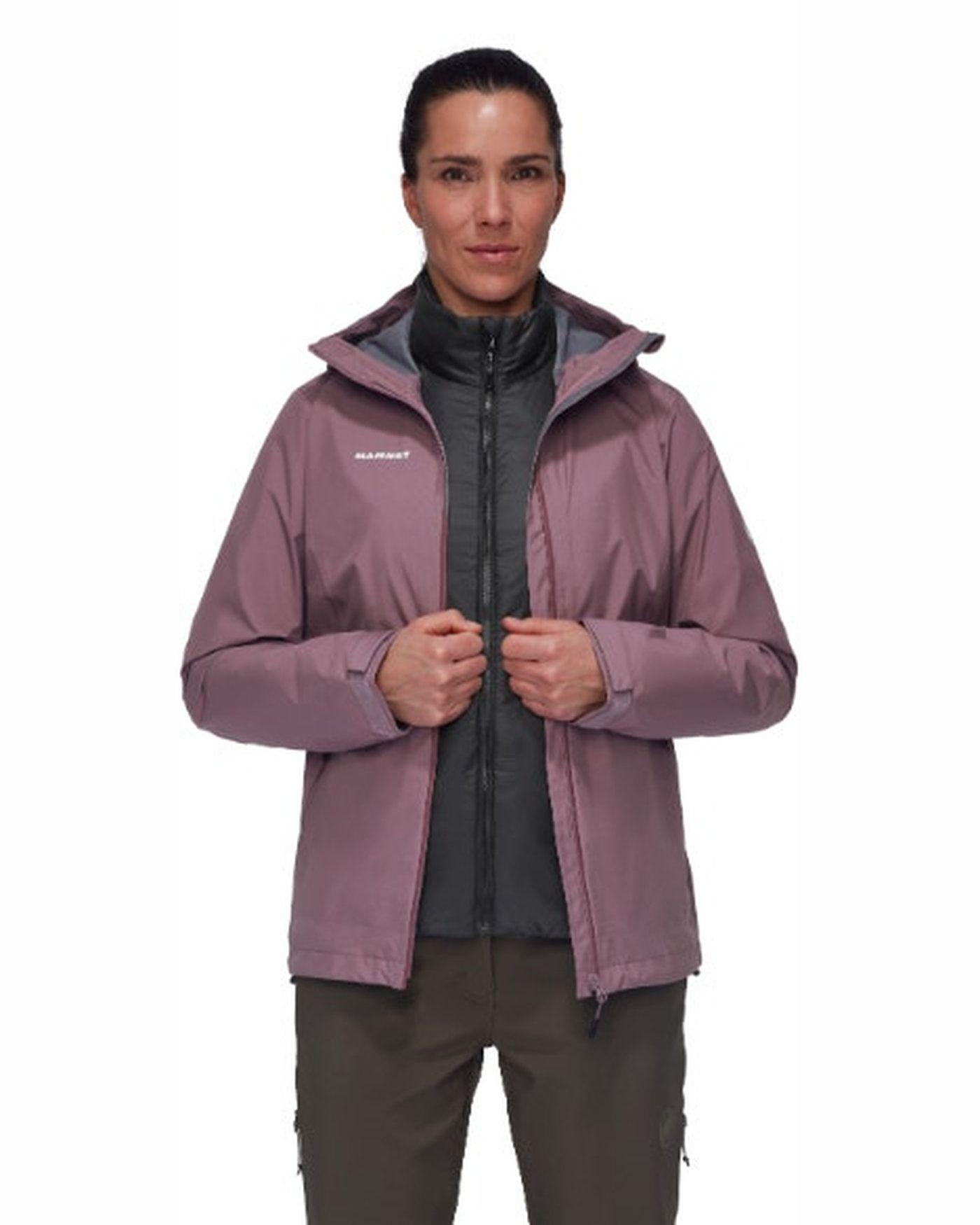 Chaqueta Mammut Mujer Alto Light 3 In 1 Hs Hooded Morado-0