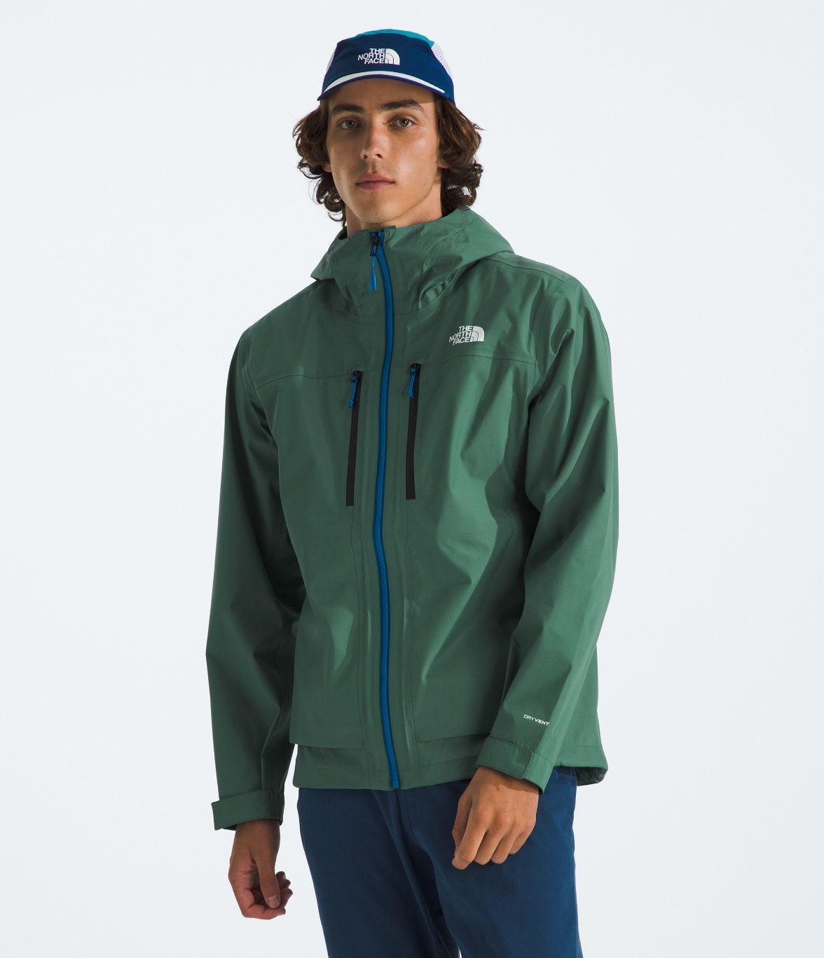 Chaqueta TNF Hombre Impermeable Terrain Vista 3L Pro Verde-0