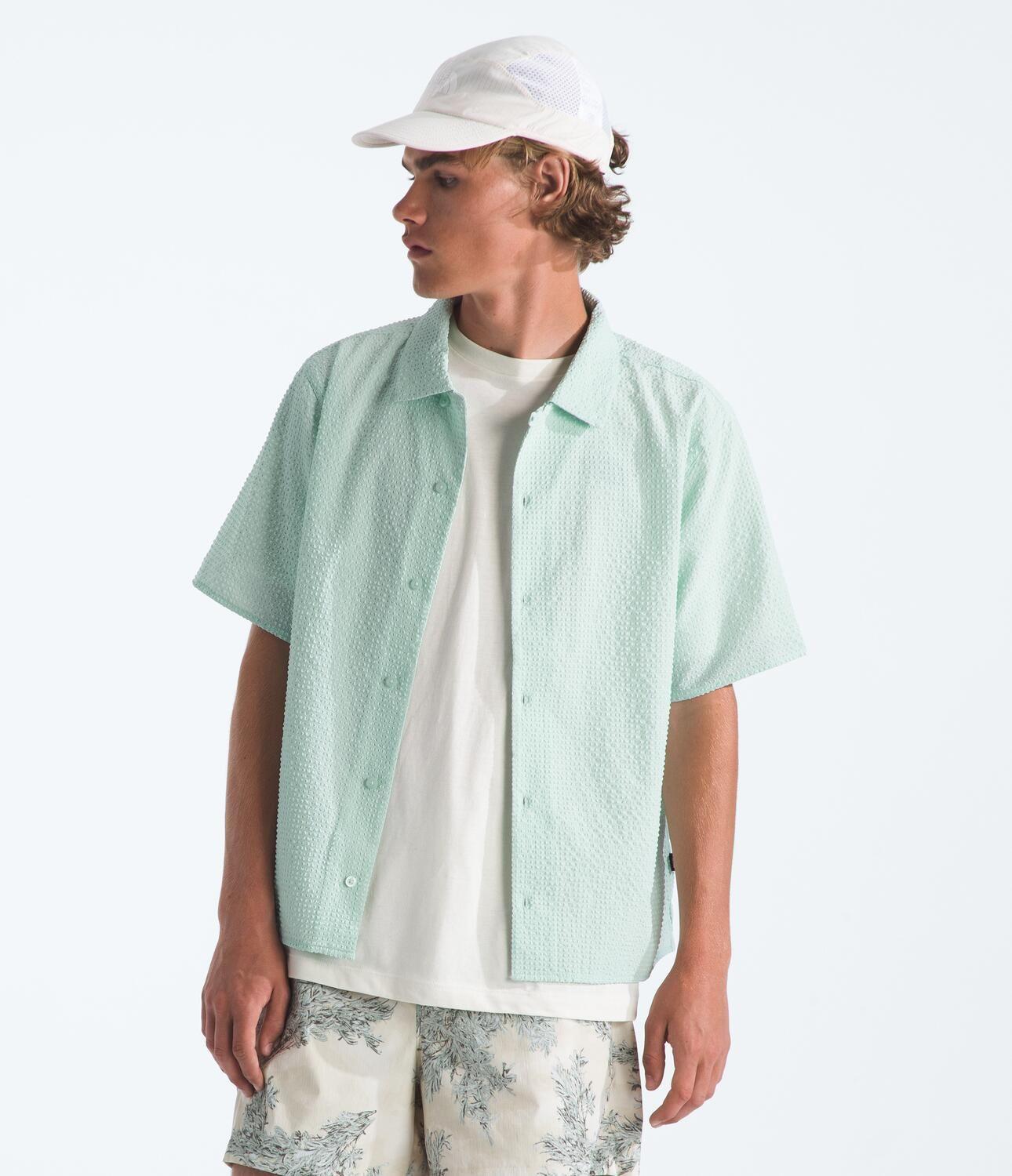 Polera Pacific City Button Down Hombre Celeste-2