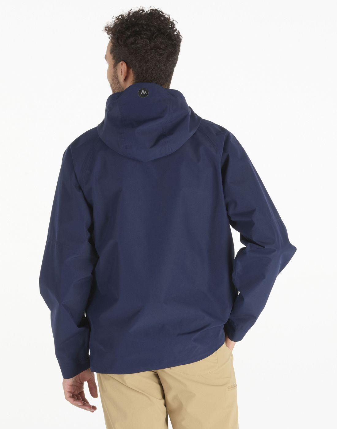 Chaqueta Marmot Hombre Impermeable Cascade Azul-0