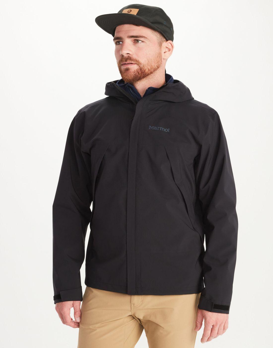 Chaqueta Marmot Hombre Precip Eco Pro Jacket Negro-0
