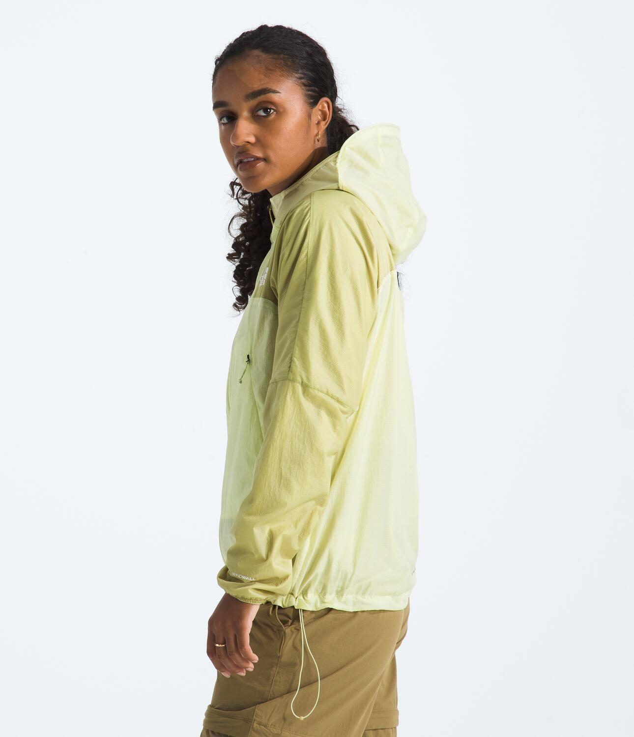 Chaqueta Ridgelite Futurefleece Wind Jacket Mujer Amarillo-3