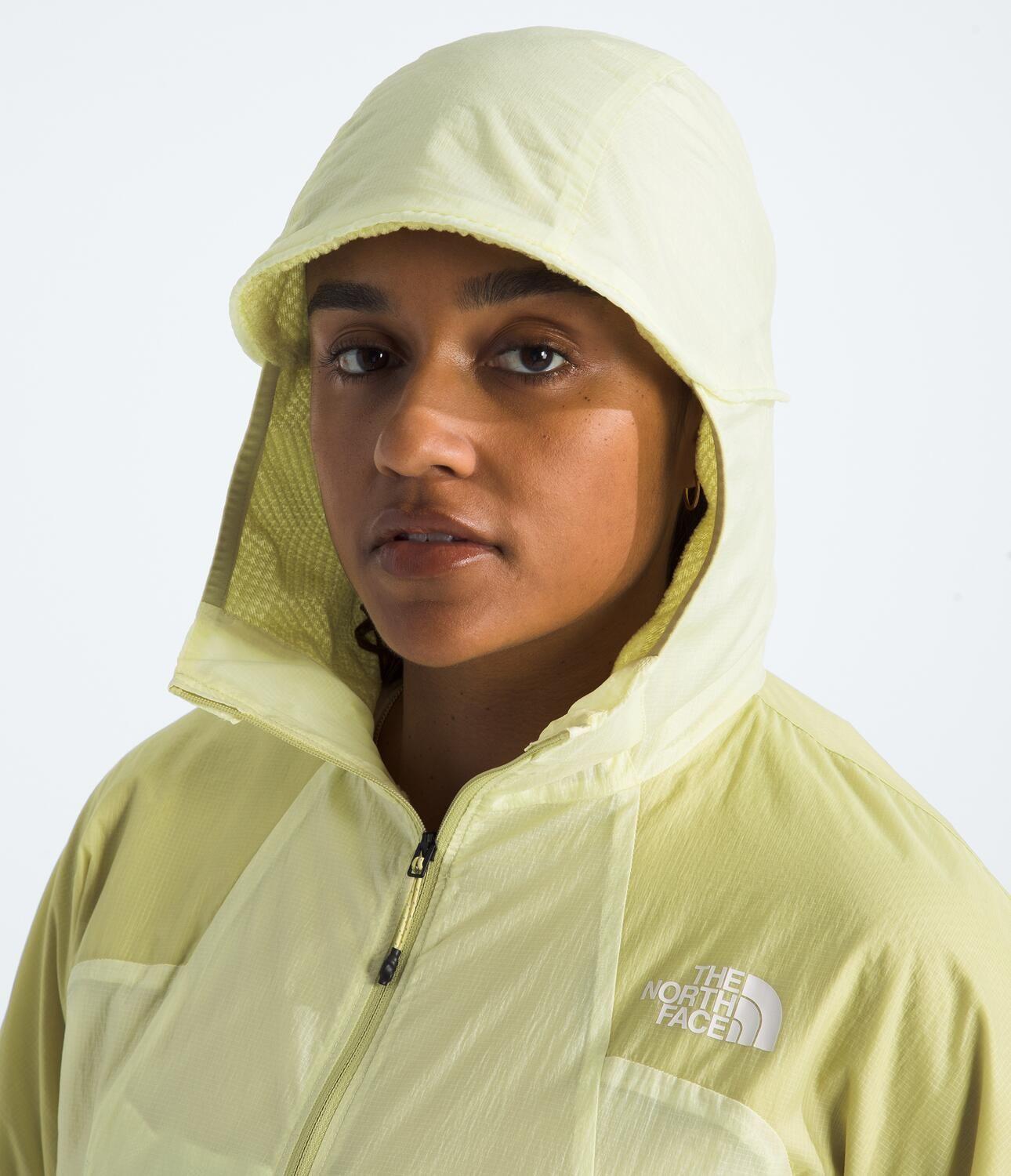 Chaqueta Ridgelite Futurefleece Wind Jacket Mujer Amarillo-5