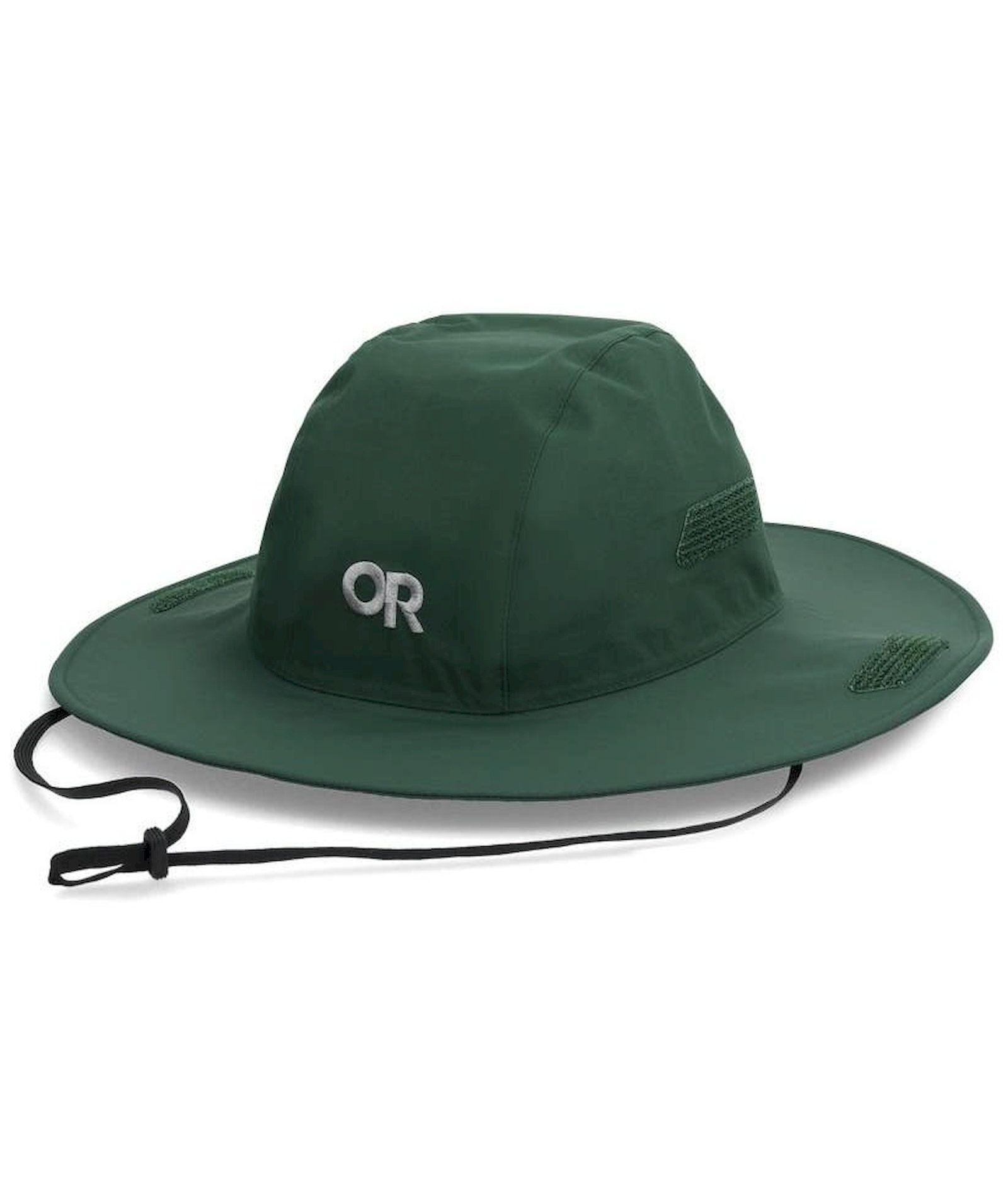 Sombrero OR Unisex Seattle Rain Hat Verde Oscuro-0