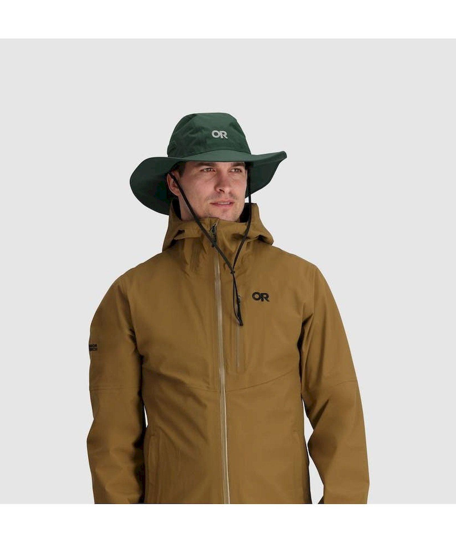 Sombrero OR Unisex Seattle Rain Hat Verde Oscuro-2