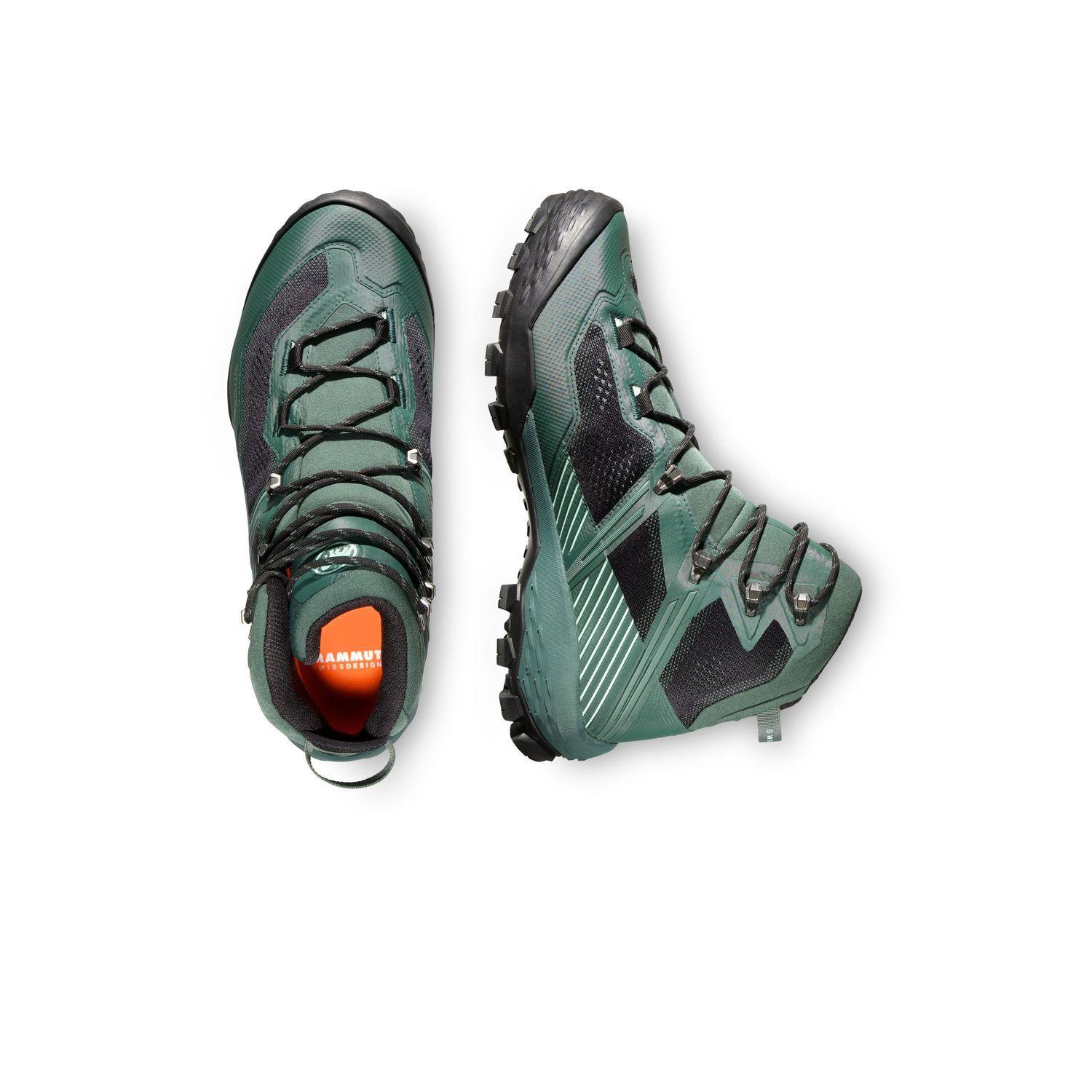 Zapato Mammut Hombre Ducan Ii High Gtx Verde-4