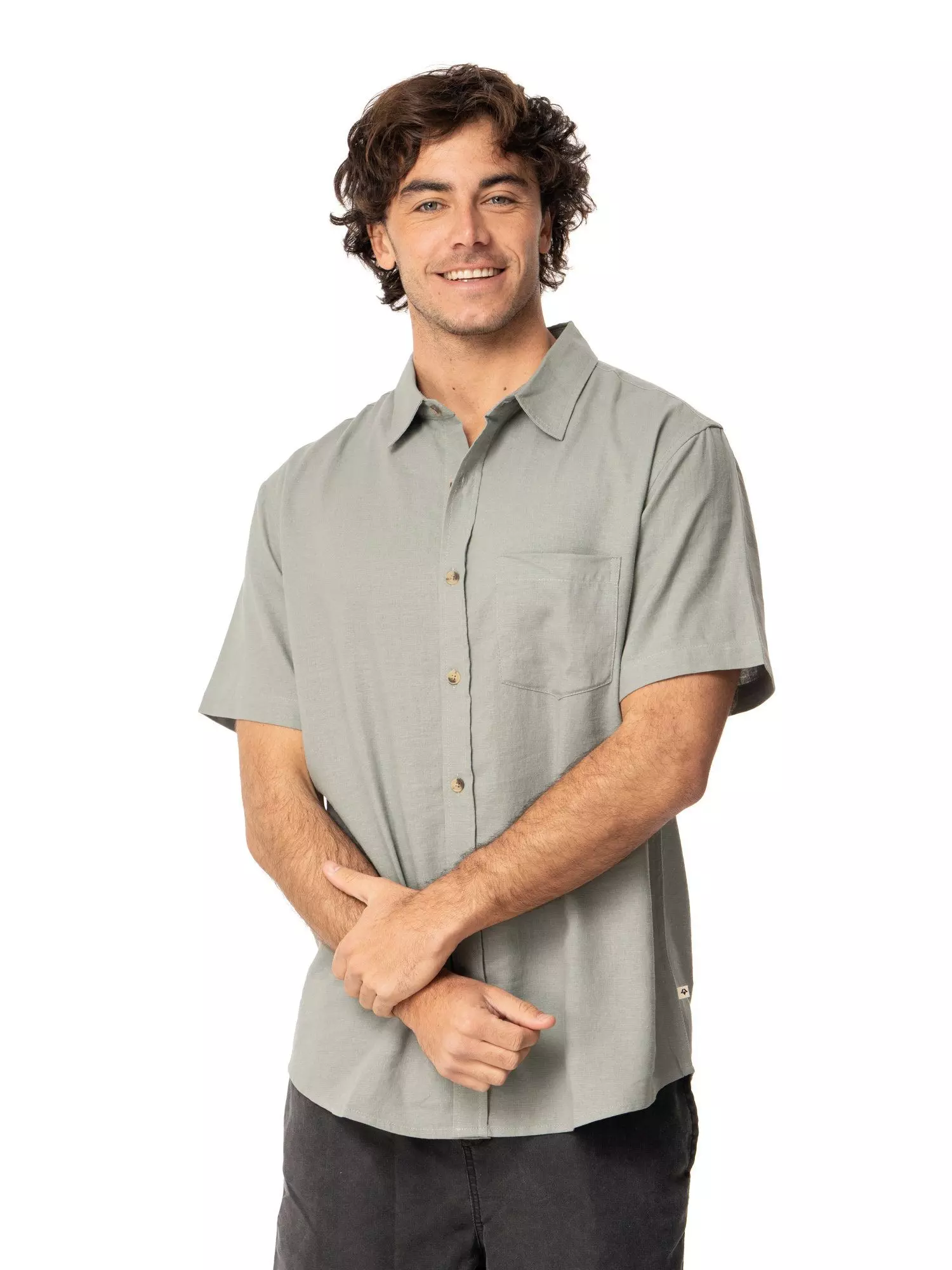 Camisa Kivül Hombre Silk Verde-0