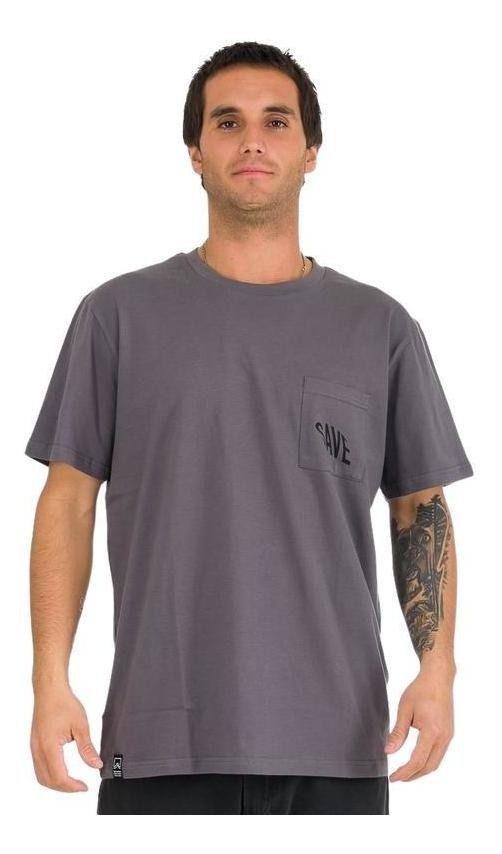 Polera Kivül Hombre Save Gris-0