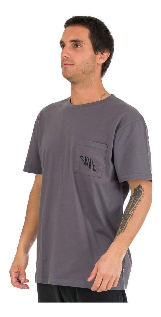 Polera Kivül Hombre Save Gris-1