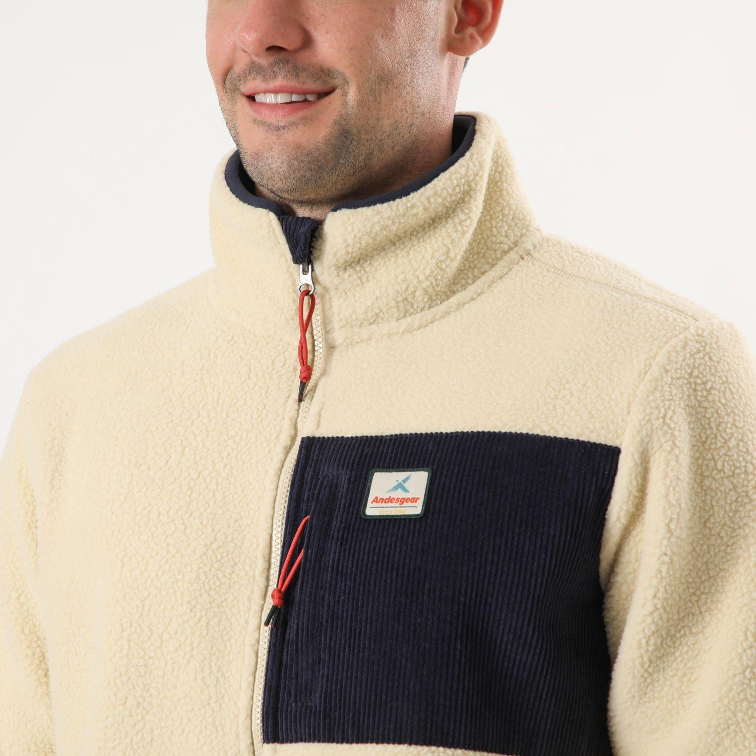 Polar Andesgear Hombre Huerquehue Blanco-3