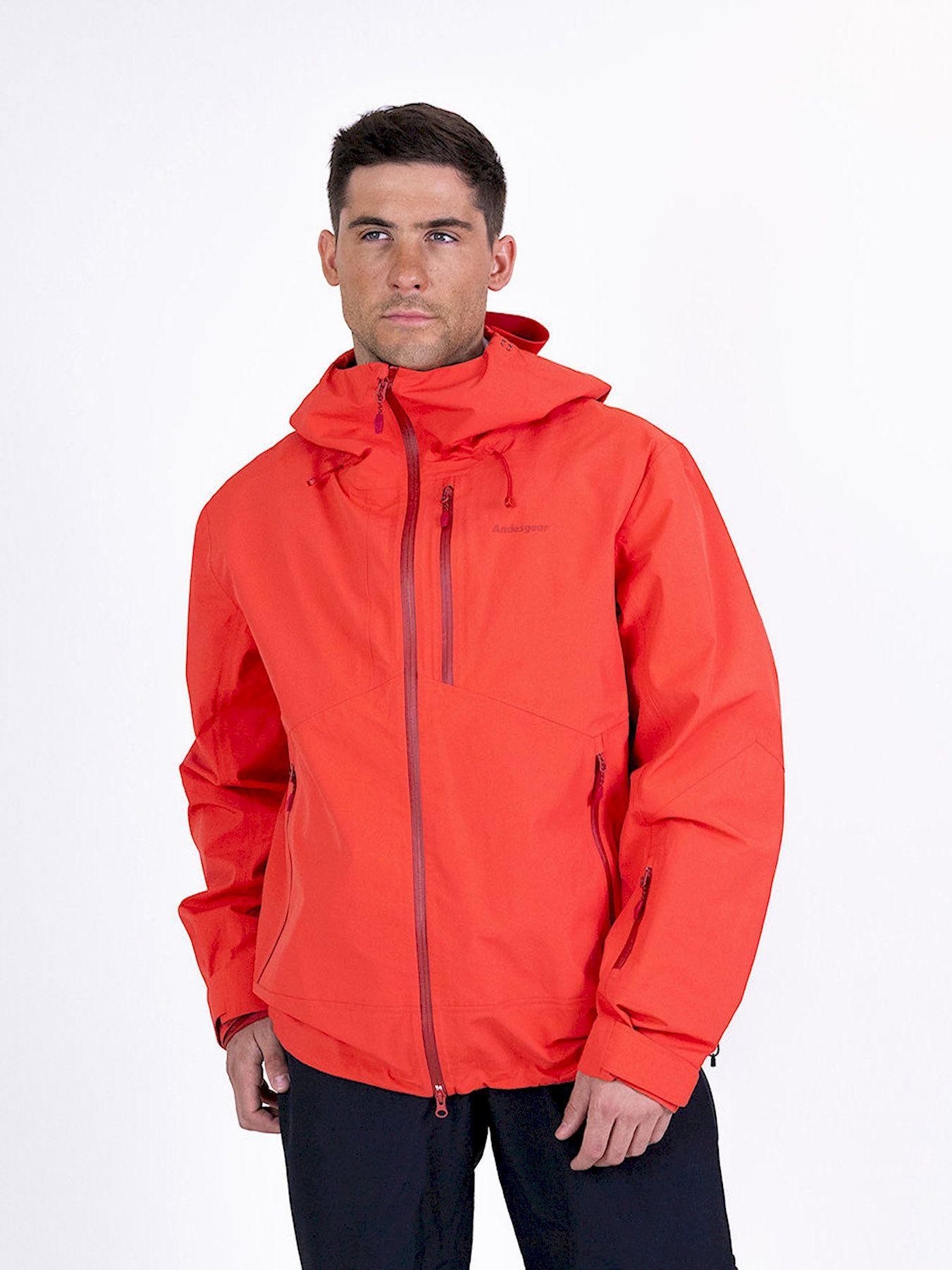 Chaquetas Andesgear Hombre Tronador Rojo-0