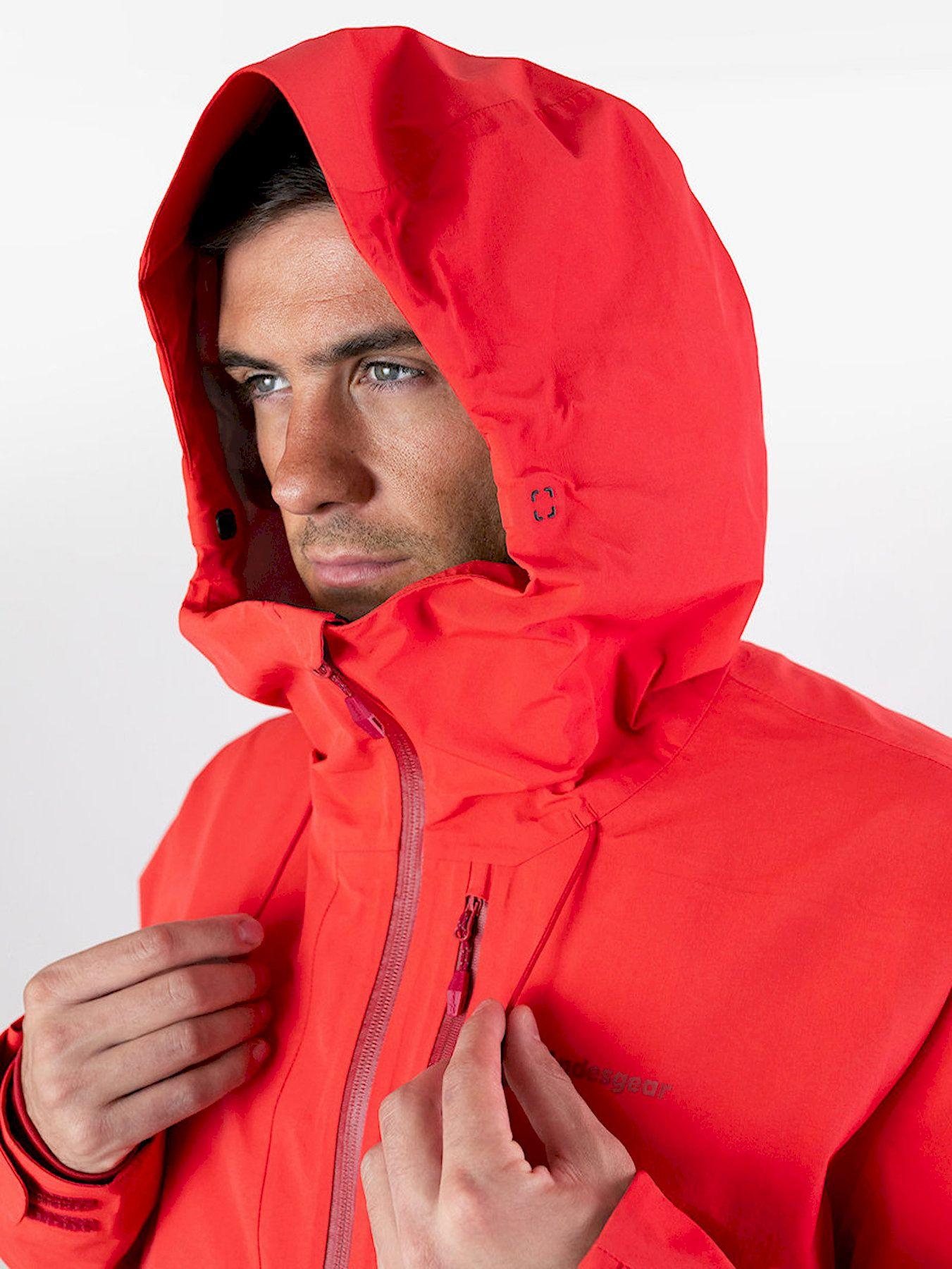 Chaquetas Andesgear Hombre Tronador Rojo-5