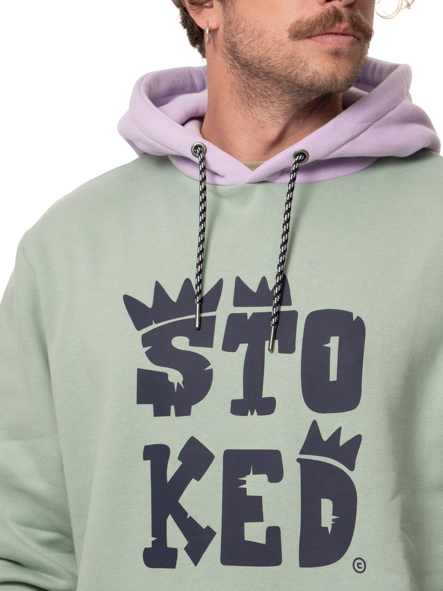 Poleron Stoked Hombre Logo Morado-3