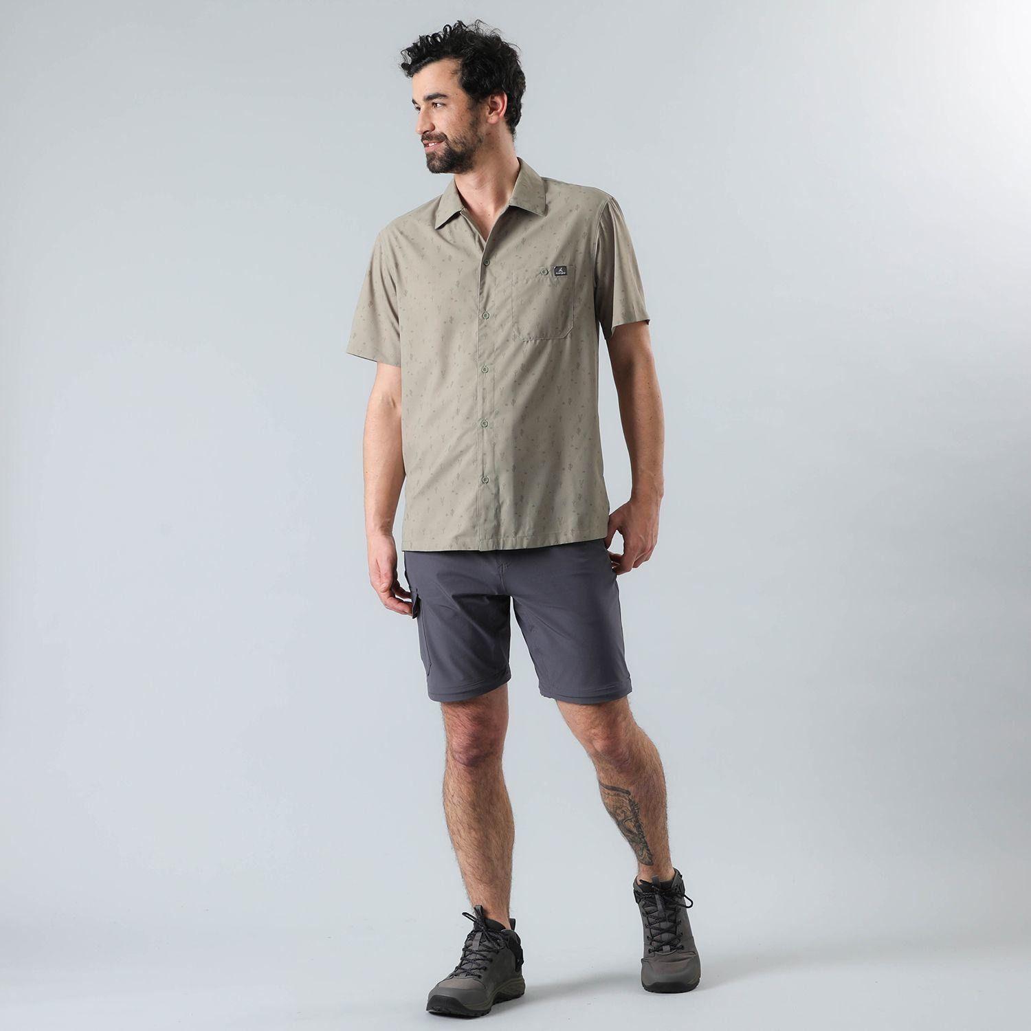 Camisa Andesgear Hombre Colico Café-2