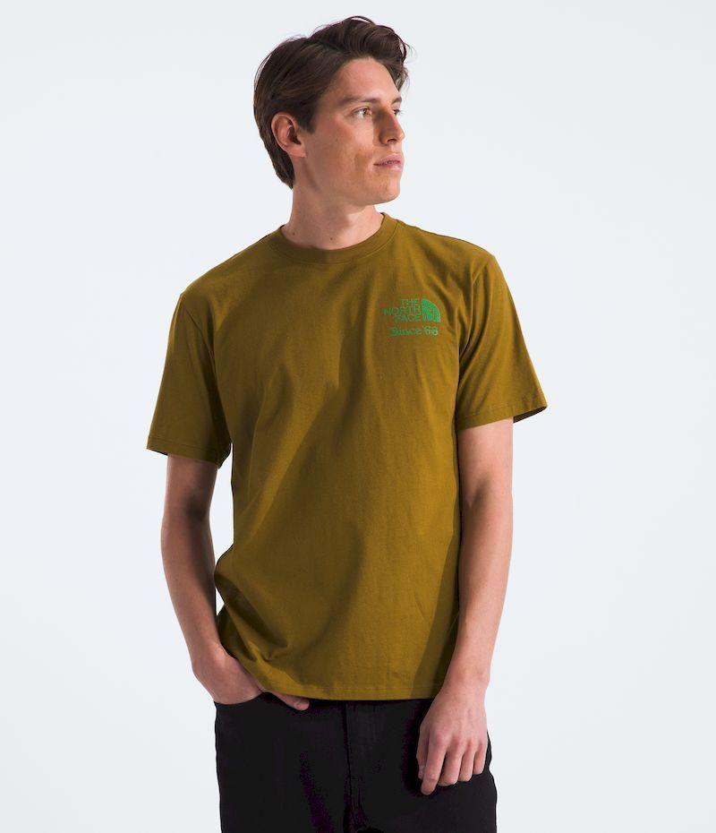 Polera The North Face Hombre S/S Crown Shyness Tee Café-1