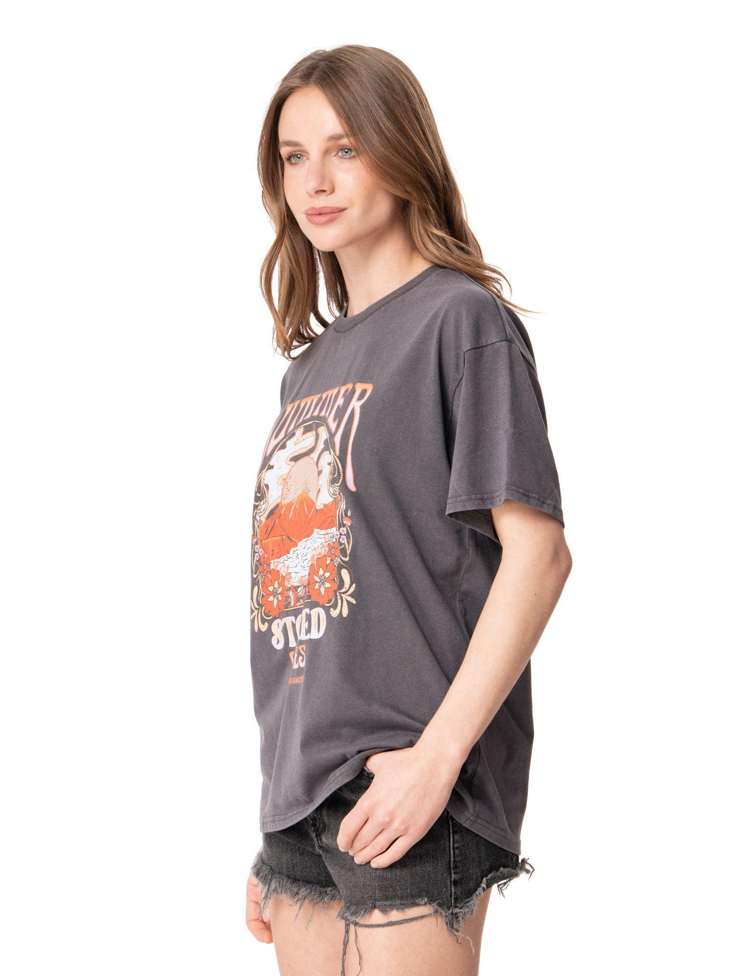 Polera Stoked Mujer Sunshine Gris-1