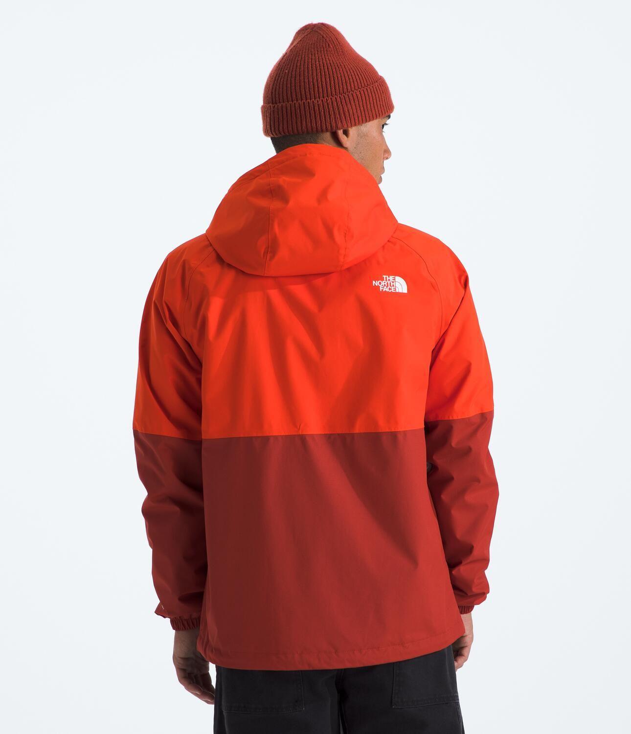 Chaqueta Impermeable Antora Hoodie Hombre Rojo-2