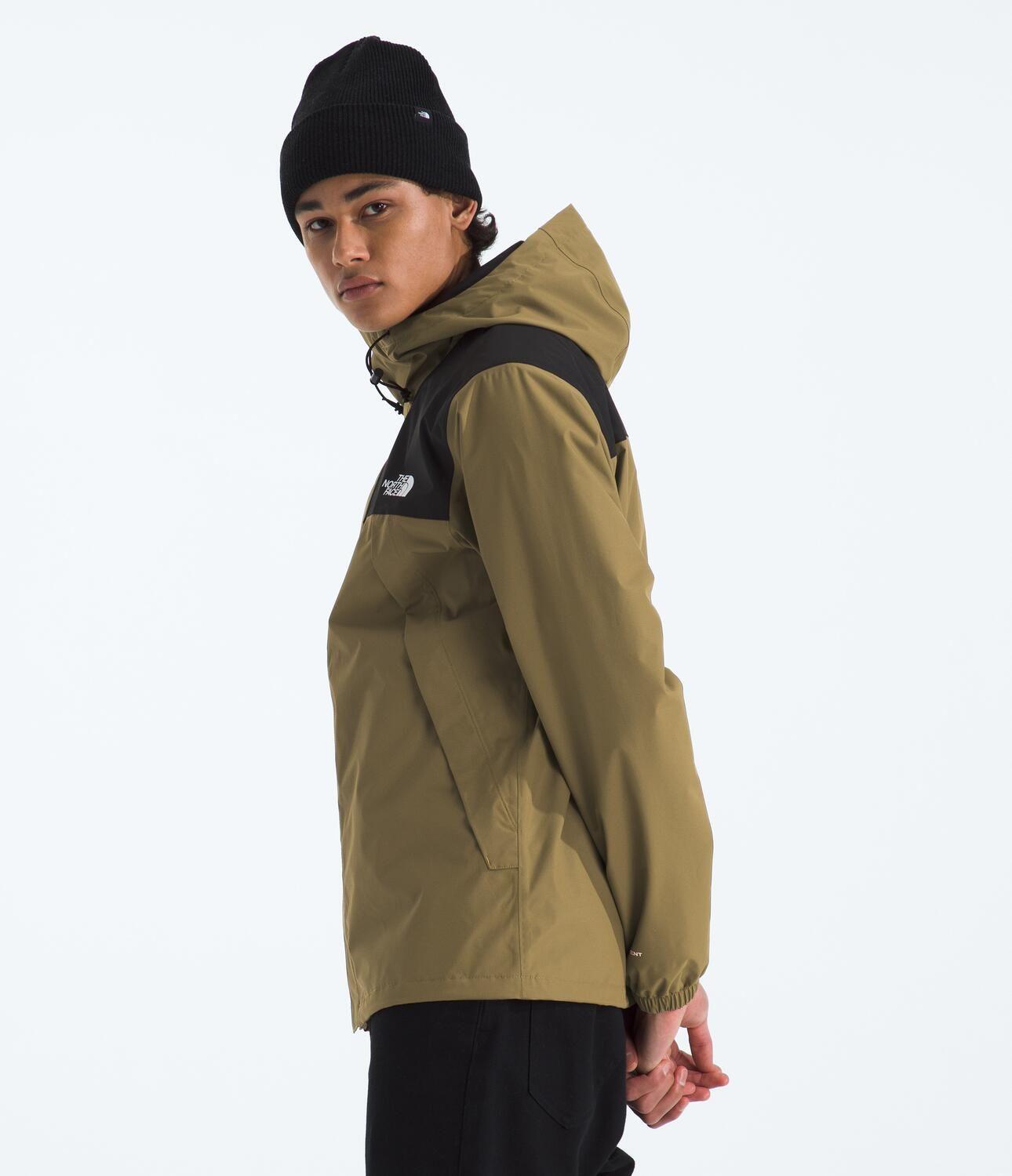Chaqueta Impermeable Antora Hombre Café Claro-3