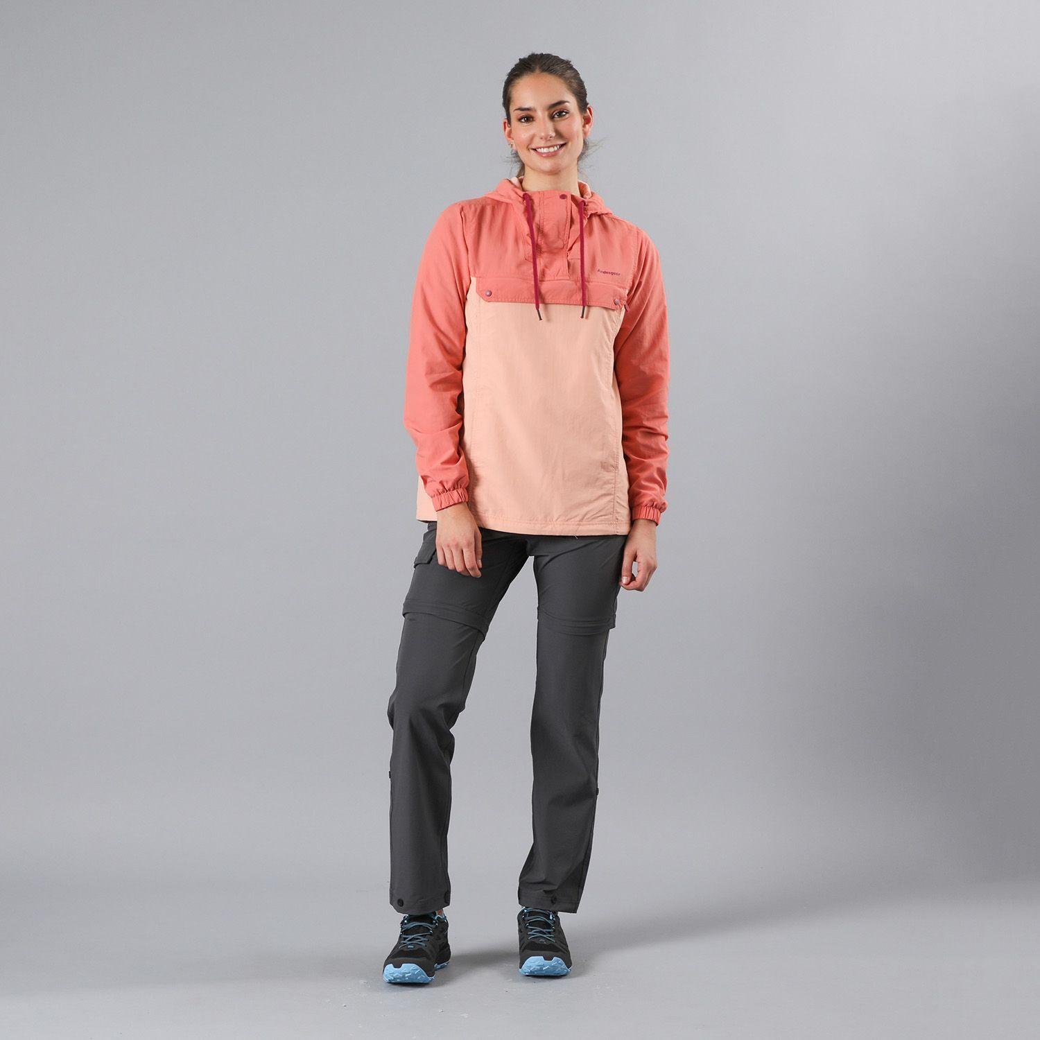 Cortaviento Andesgear Mujer Farellones Rosa Rosado-3