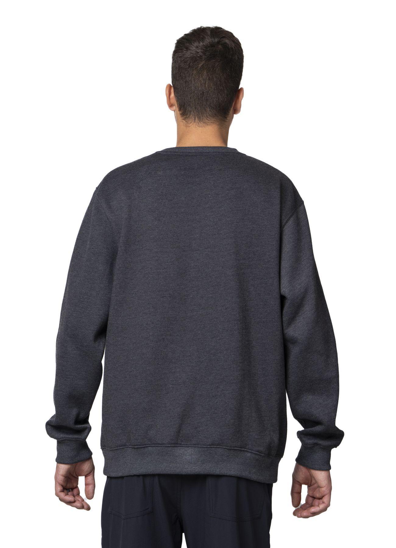 Polerón Hombre Marmot Logo Crew Gris-2