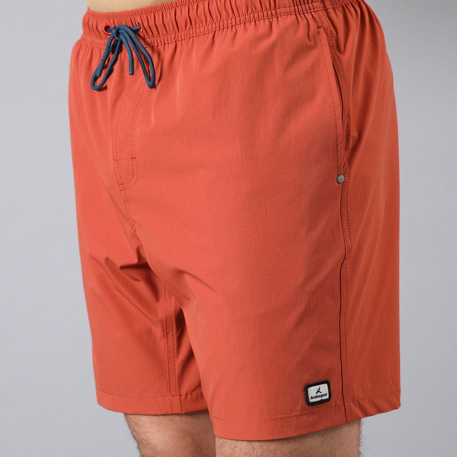 Traje De Baño Andesgear Hombre Peulla Rojo-3