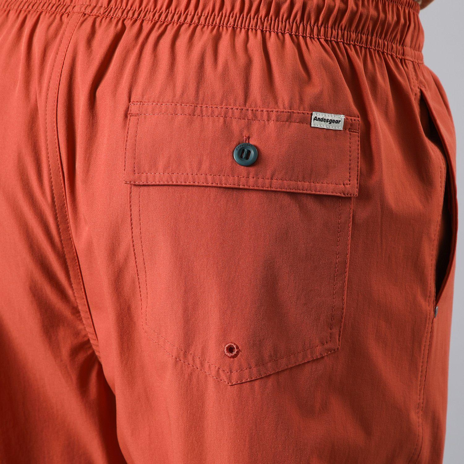 Traje De Baño Andesgear Hombre Peulla Rojo-4
