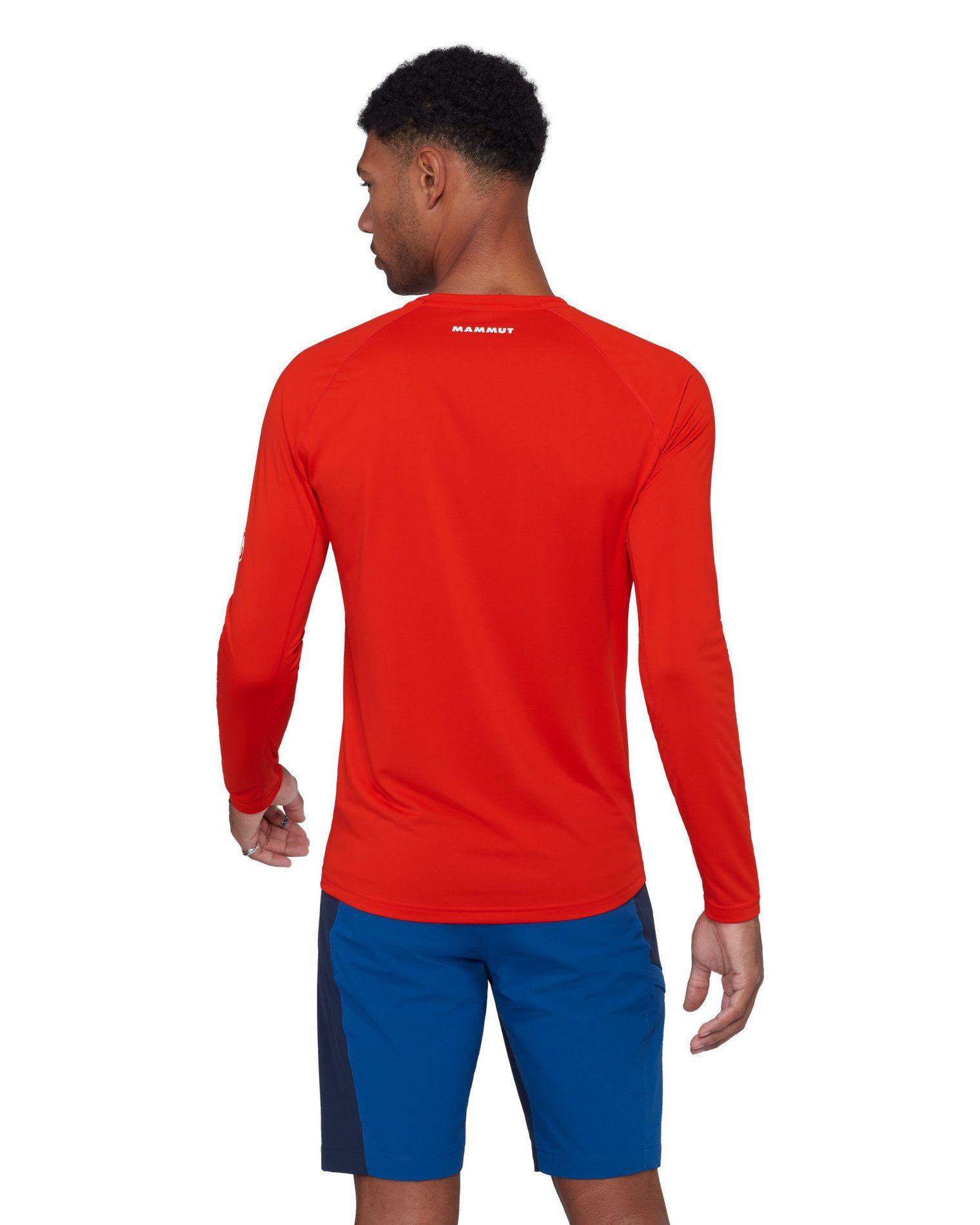 Primera Capa Mammut Hombre Ducan Fl Ls Rojo-2