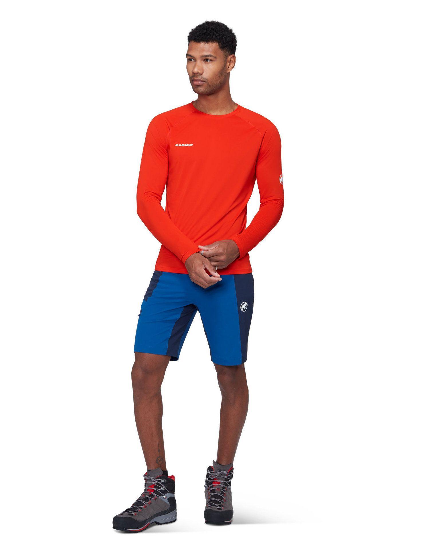 Primera Capa Mammut Hombre Ducan Fl Ls Rojo-3