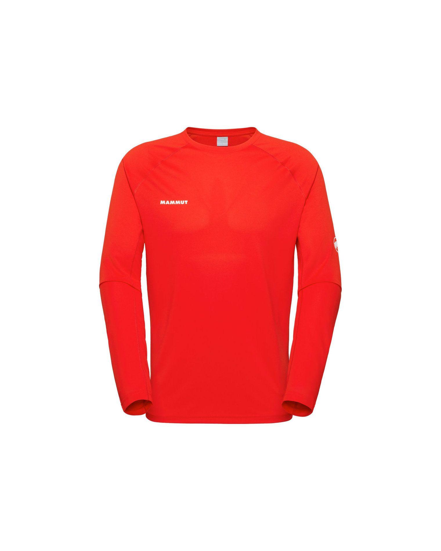 Primera Capa Mammut Hombre Ducan Fl Ls Rojo-4