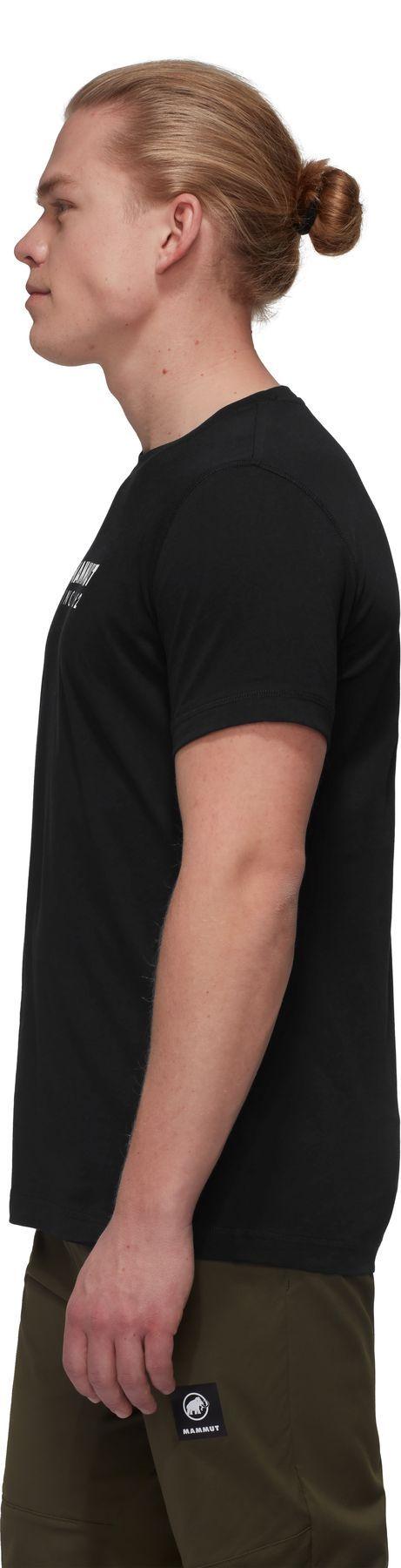 Polera Mammut Hombre Core Logo Negro-2