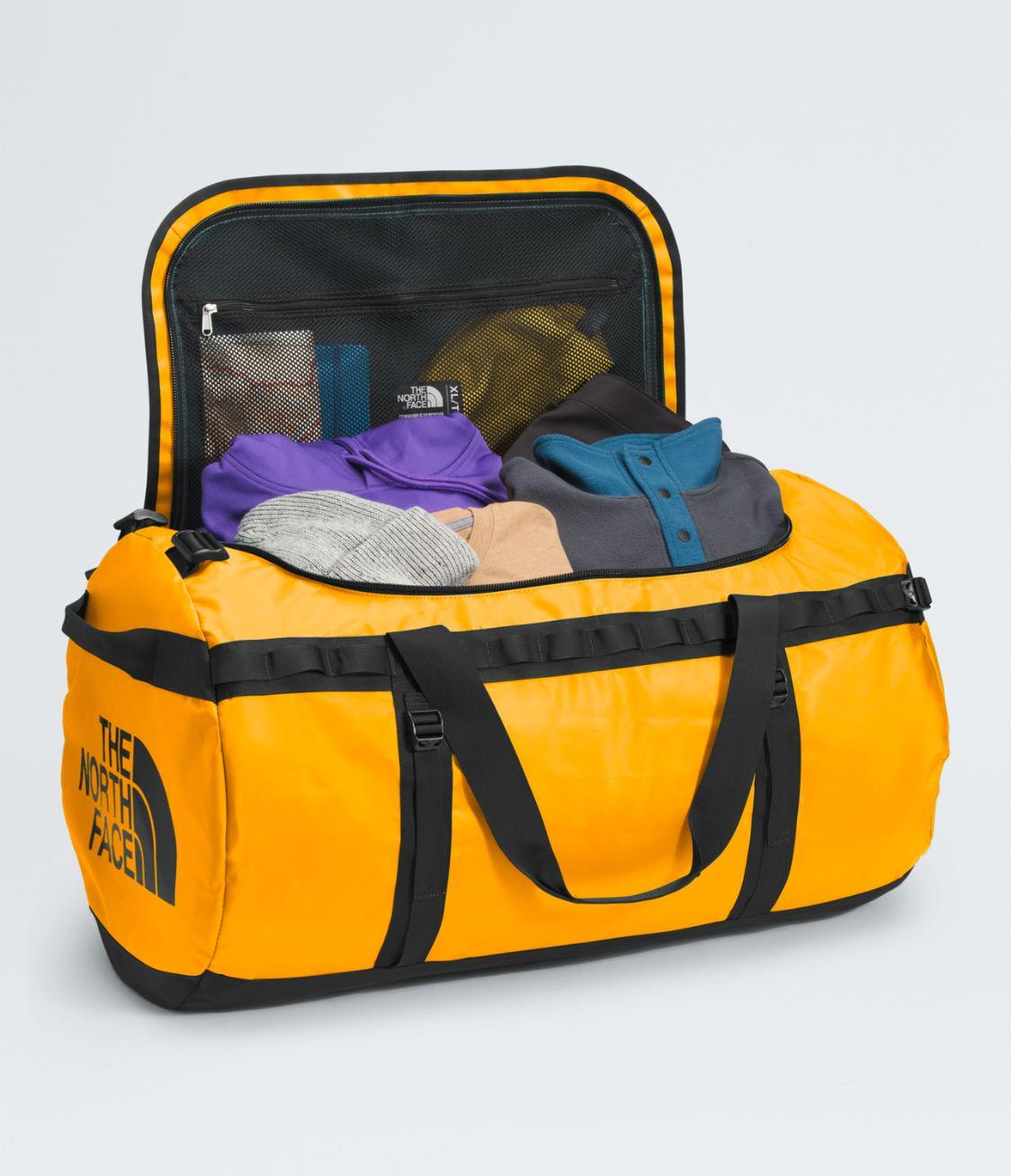 Bolso The North Face Base Camp Duffel Amarillo-2