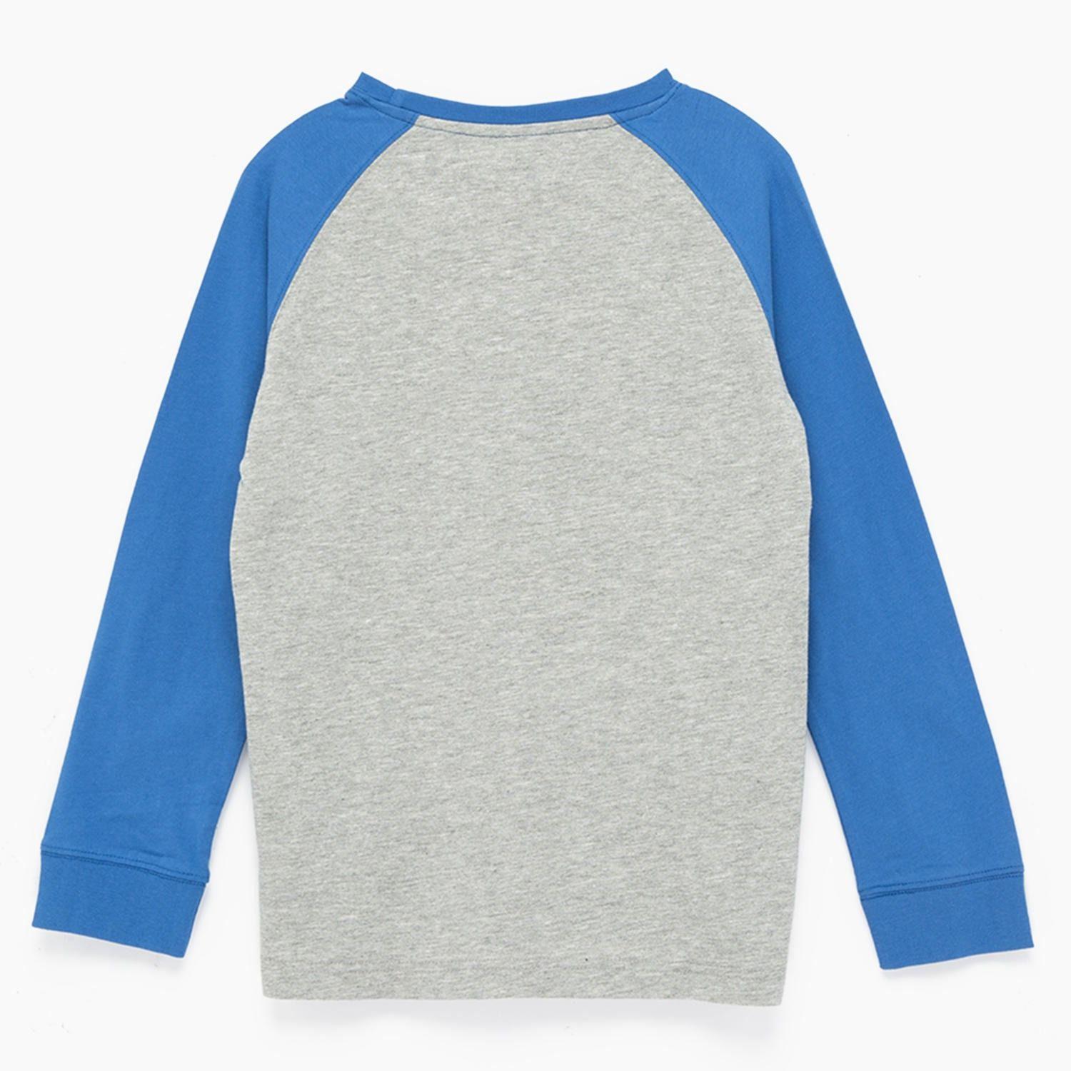 Polera Kivül Niño Raglan Gris-1