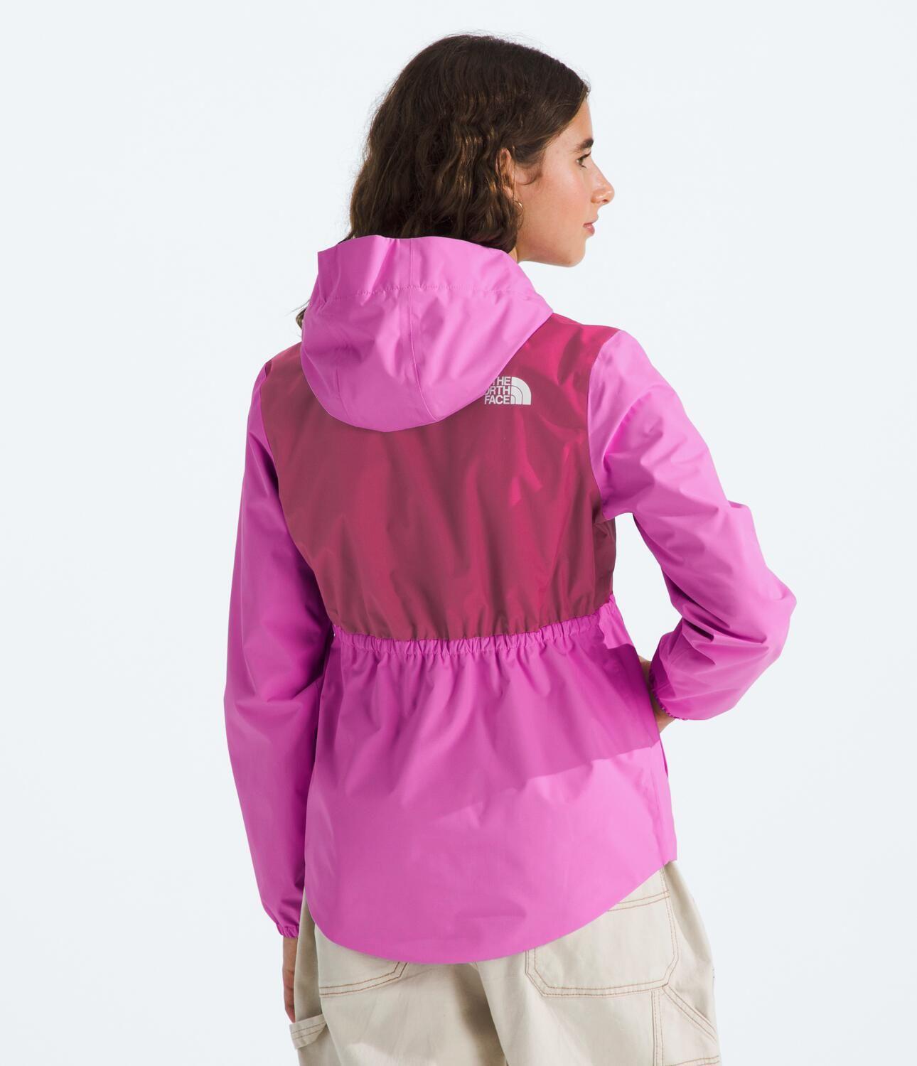 Chaqueta Impermeable Antora Niña Rosado-2