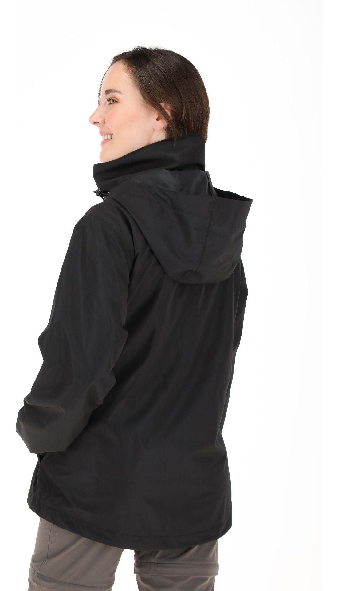 Chaqueta Andesgear Mujer Pumalín Impermeable Negro-2