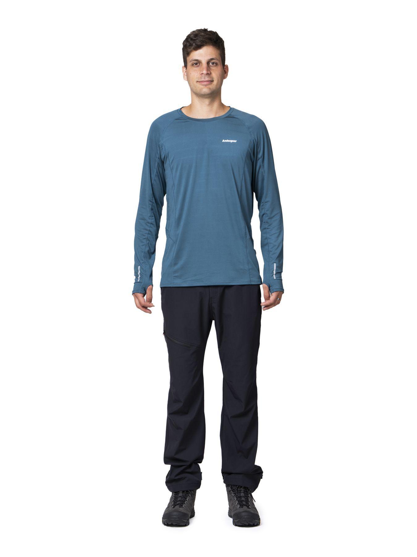 Polera Andesgear Hombre Vizcachas Negro V25-2