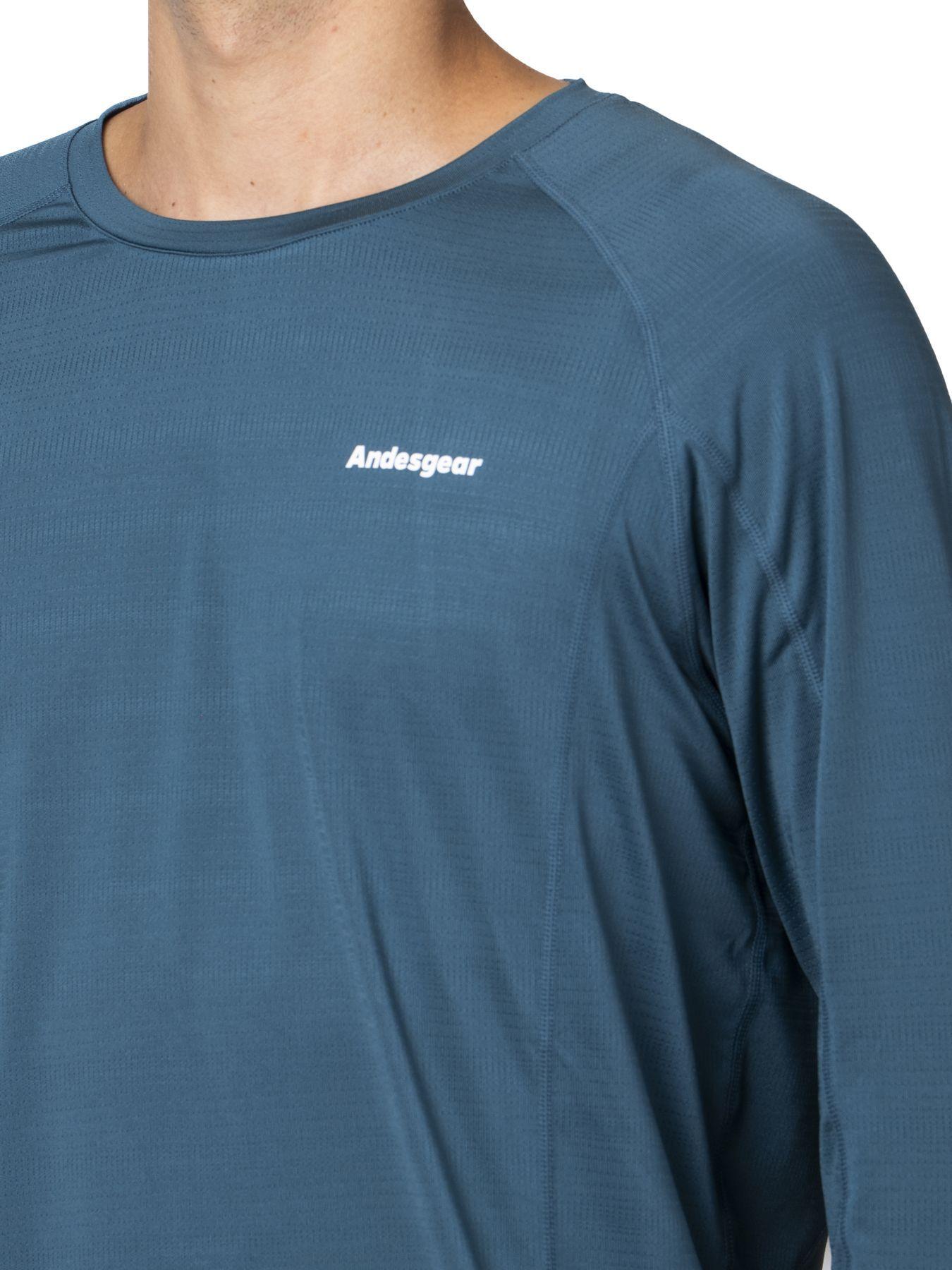 Polera Andesgear Hombre Vizcachas Negro V25-3