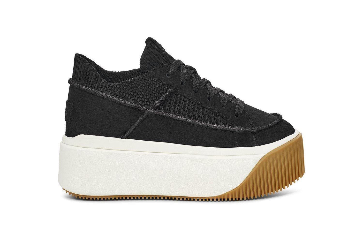 Zapatillas Ugg Mujer Ez-Duzzit Lace Negro-0