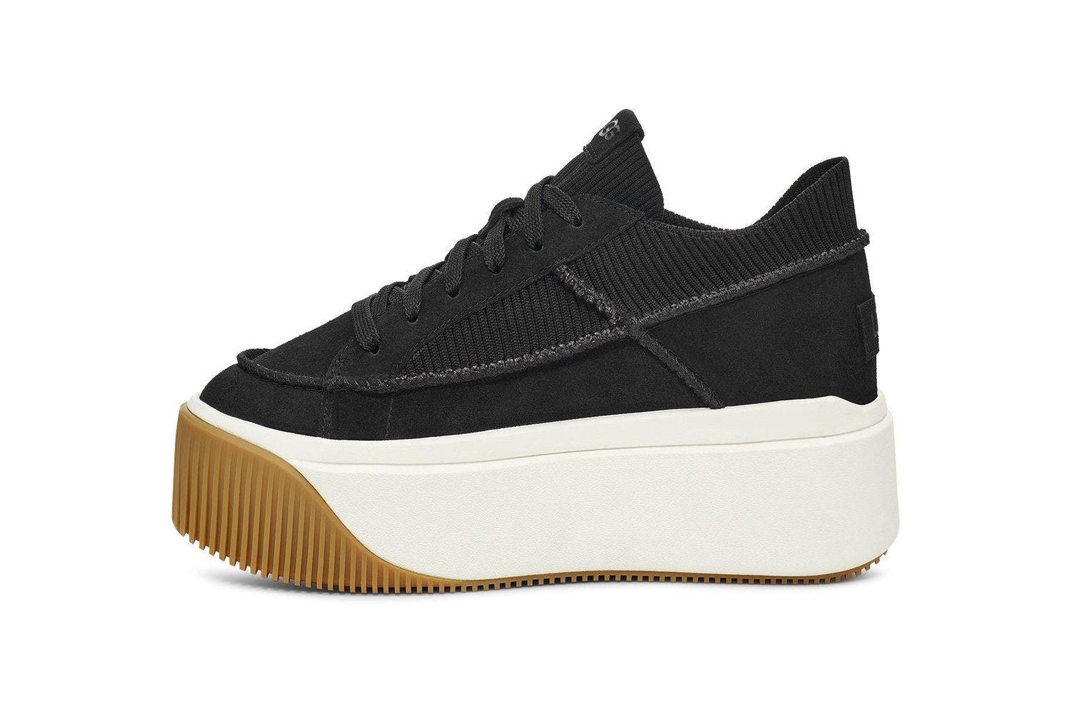 Zapatillas Ugg Mujer Ez-Duzzit Lace Negro-2