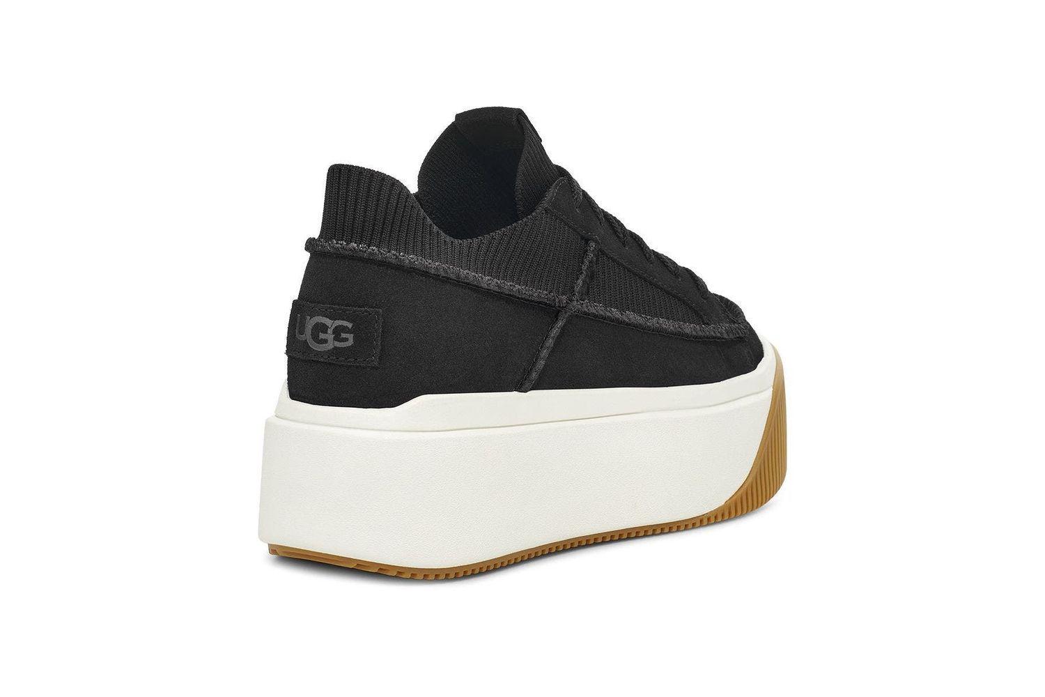 Zapatillas Ugg Mujer Ez-Duzzit Lace Negro-3