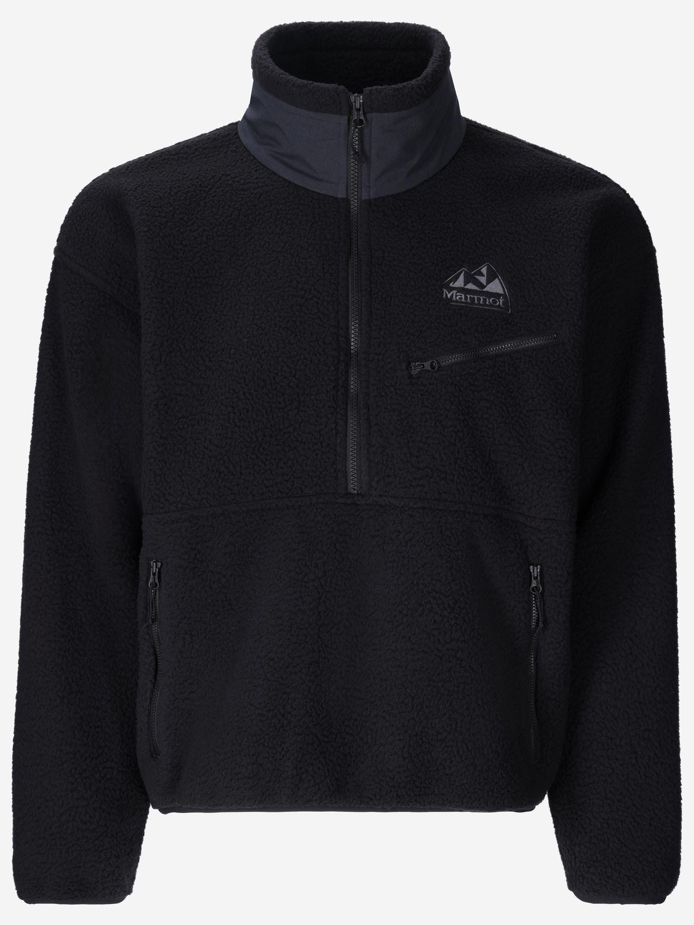 Polar Marmot Hombre 94 Eco Recycled Fleece Negro-4